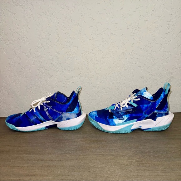 Jordan Why Not Zero.4, Men’s, Blue/White, Size 10.5 - Picture 5 of 14